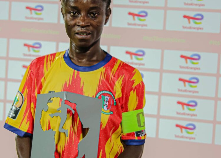 Janet Egyir PotM in a CAF Champions League game 