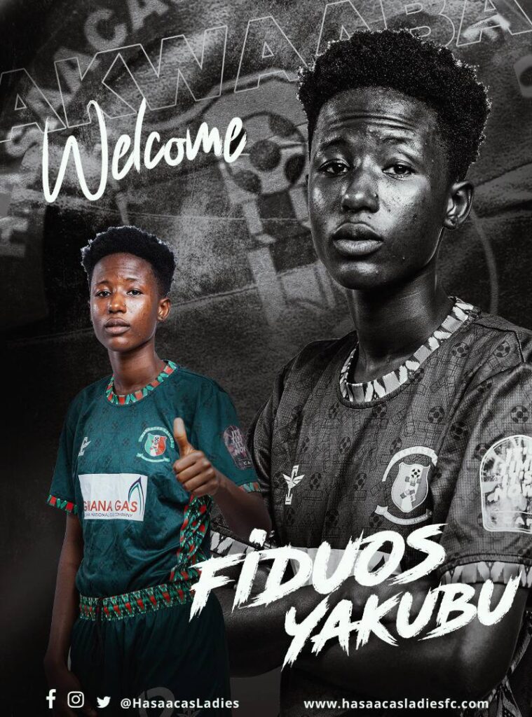 Hasaacas Ladies FC welcomes Firdous Yakubu 