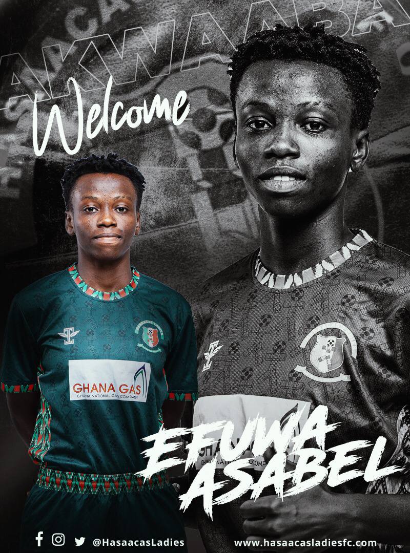 Hasaacas Ladies Announces Efuwa Asabel Deal